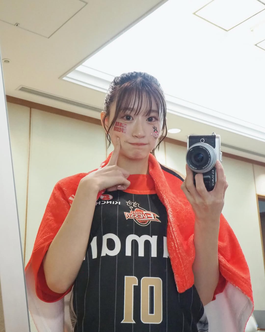 上西怜、大阪エヴェッサ応援アンバサダー就任「全試合盛り上げさせていただきます！」