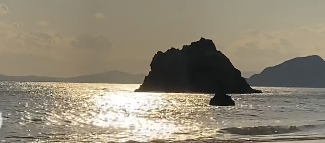 杉田かおる、美しい伊良湖の風景を投稿「良いお年を♡」