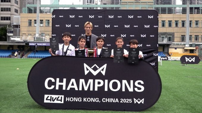 本田圭佑が香港での4v4様子を公開