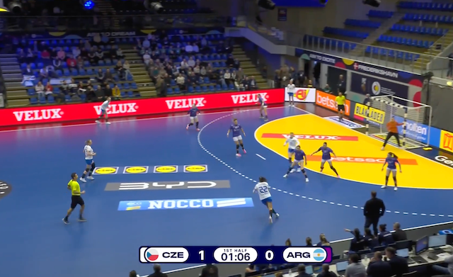 【ハンドボール】第26回女子世界選手権グループH チェコ vs. アルゼンチン