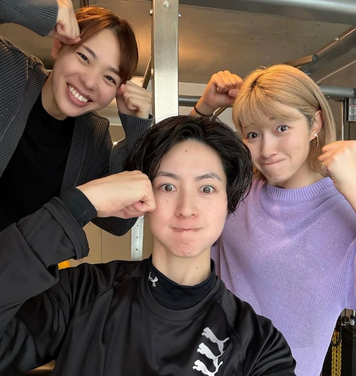 「この3人のバランスが好きすぎる」狩野舞子＆迫田さおり＆滝沢ななえ、とっても楽しそうなトレーングムービーが話題に！