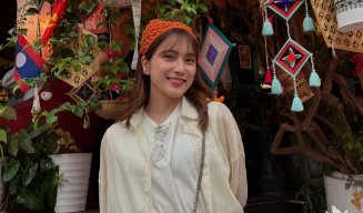 「静寂に包まれた朝」入山杏奈、ラオスの伝統に触れた旅ショットが美しすぎると話題