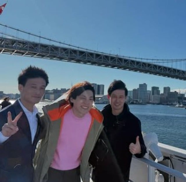 横山だいすけおにいさんがエバリーの松尾兄弟と船で語り合う！