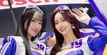 東京オートサロンで華やかに登場！霧島聖子