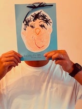 パパの特徴を捉えたほっこり似顔絵に榎並大二郎「見入ってしまった」