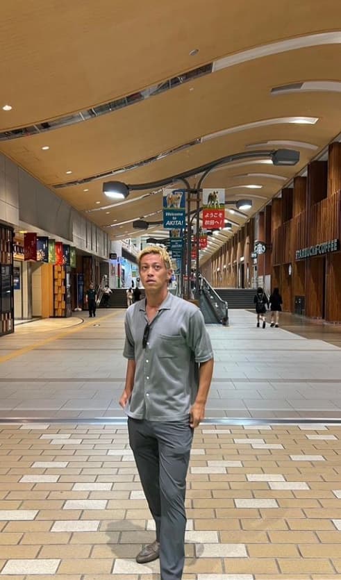 元サッカー日本代表 本田圭佑 in 秋田！「自然なケイスケホンダも素敵😍」