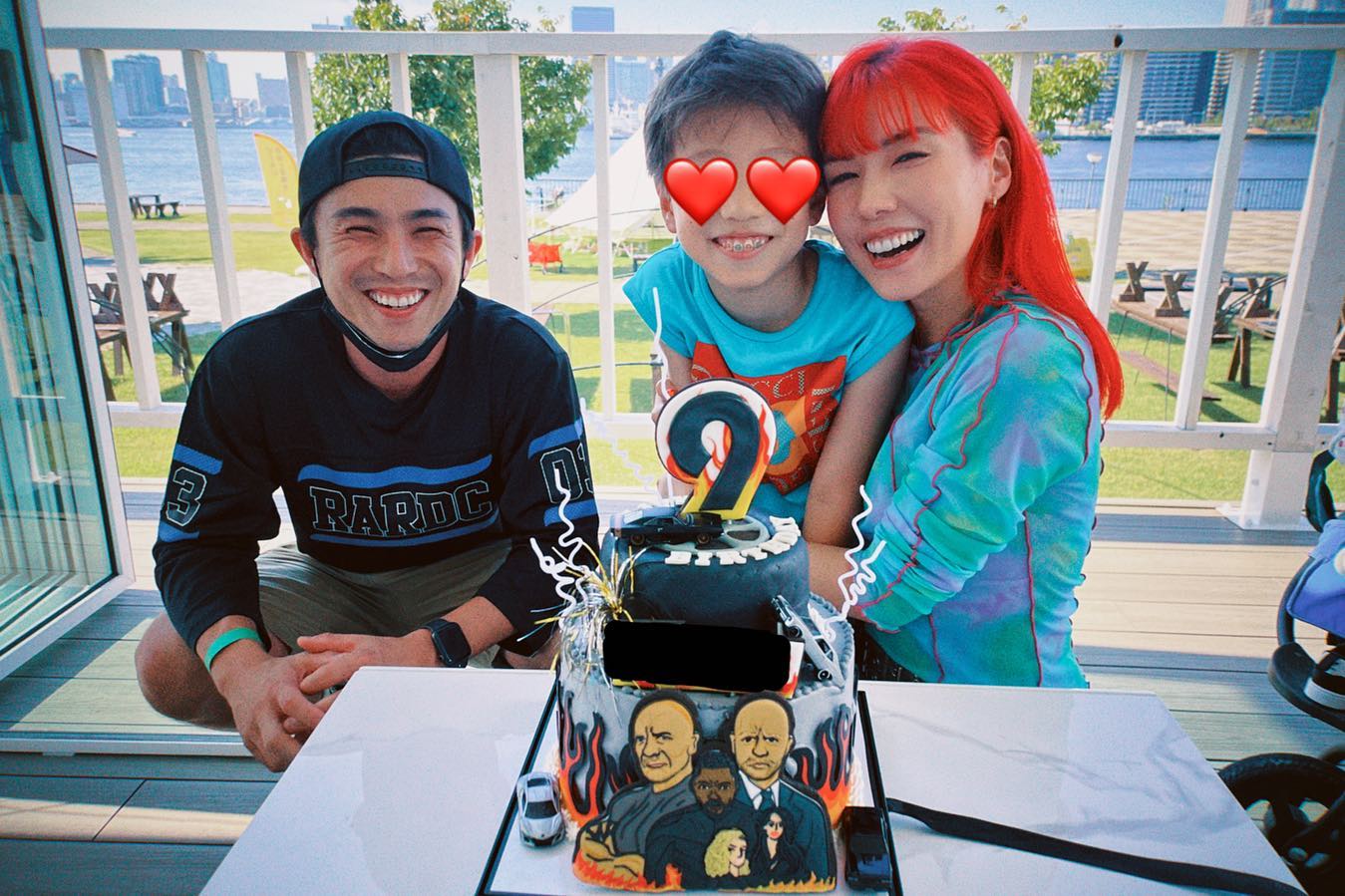 仲里依紗が息子の一言に号泣😭誕生日を家族で祝福🎉