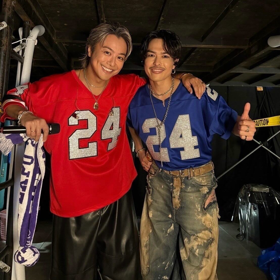 EXILE・TAKAHIRO、三代目のメンバーとパシャリ！ライブ時の本音も綴る