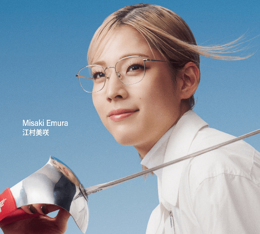 「カッコ可愛いすぎませんかね」金髪フェンシング美女子・江村美咲、メガネブランドアンバサダー就任にファン拍手喝采！