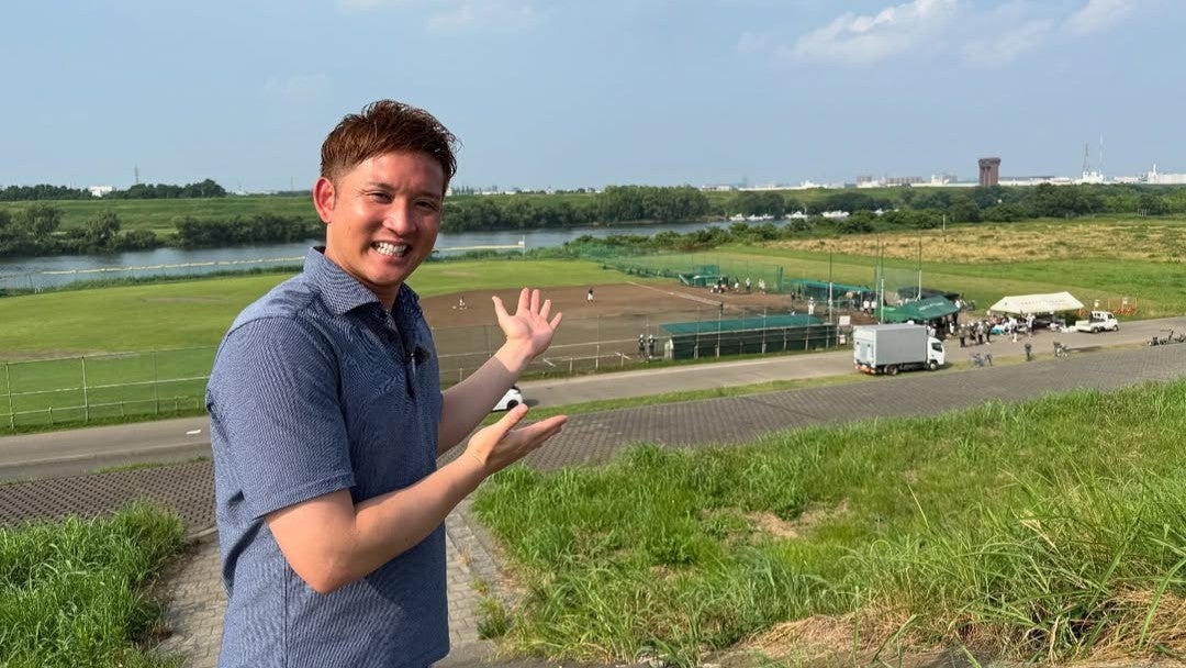 あの“ムードメーカー”が野球少年たちにエールを送った理由とは?