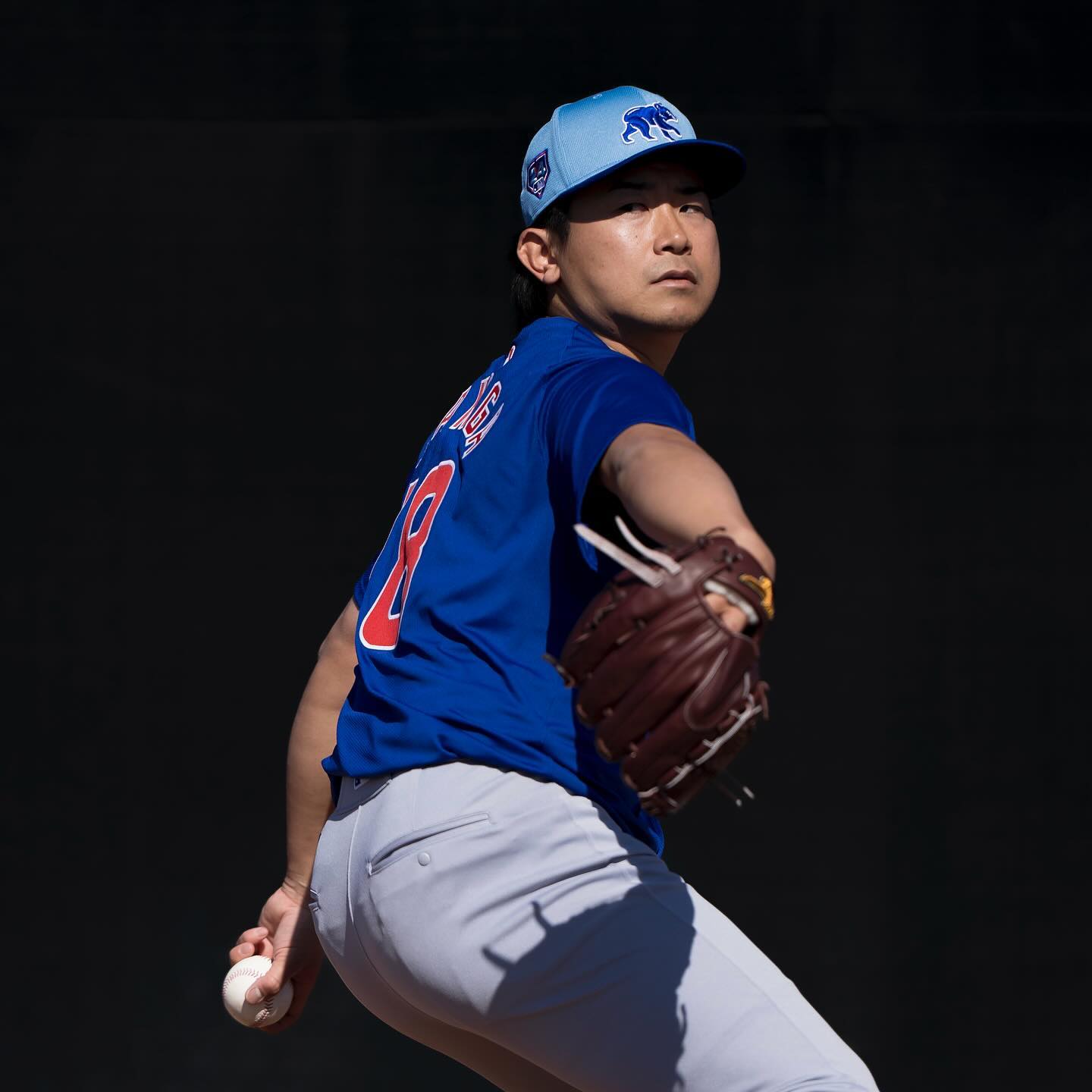 メジャー挑戦の今永昇太がキャンプイン👀早速ブルペンで投球練習も⚾️