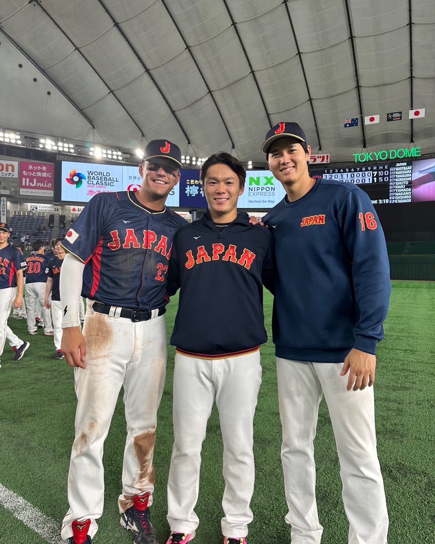 大谷翔平がヌートバー＆山本由伸との3ショットを公開📸「”感動”と”笑顔”をありがとう😍」