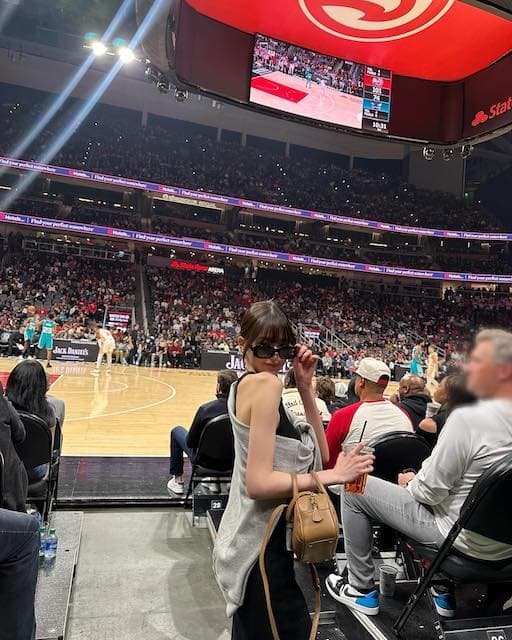 IVE・ウォニョンがNBA観戦 プライベートショットが話題に