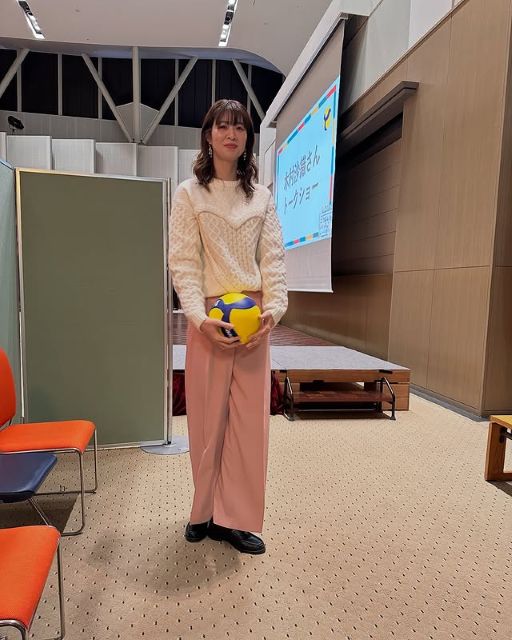 「いつも通りのど緊張」元女子バレー日本代表・木村沙織がトークショーに！子供達とのパスムービーが話題