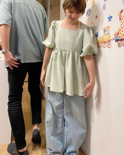 矢口真里📸3歳長男が撮った写真に夫も映り込み！「通りすがりのパパさん😆」