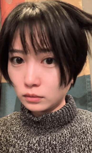 「黒髪になりました」志田未来、可愛すぎるドアップ自撮りムービーで