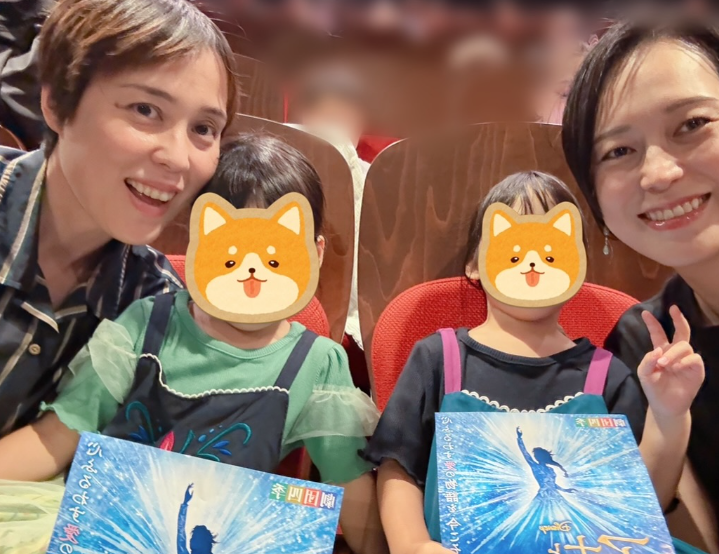 元バレー日本代表・大山加奈「チャレンジ！」4歳双子と劇団四季観劇デビューを報告