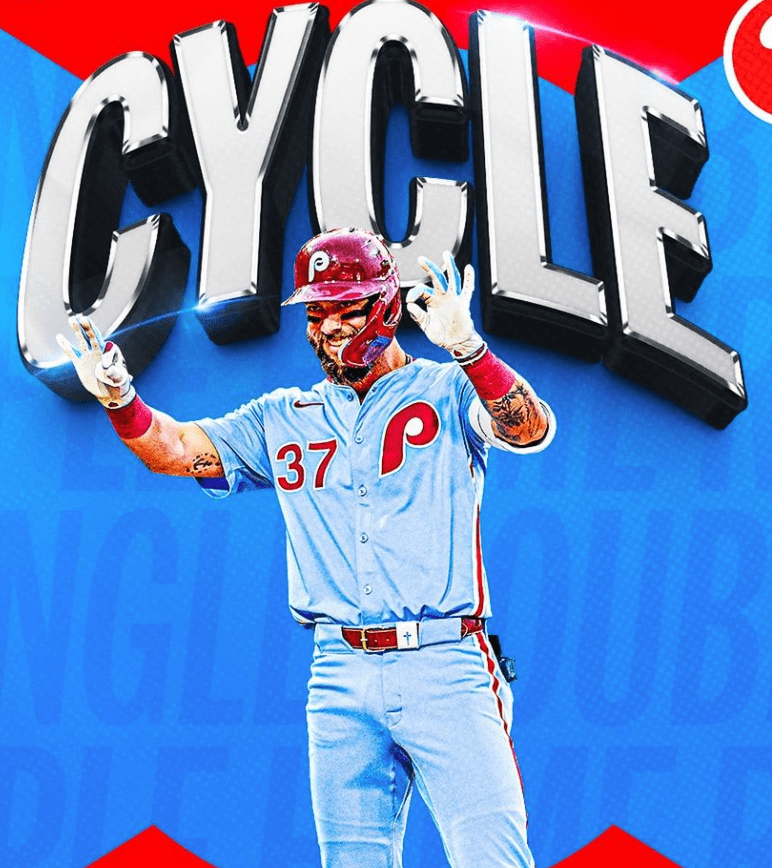 8番打者が快挙！フィリーズのウェストン・ウィルソンがサイクル安打達成