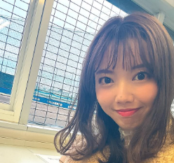 加藤里奈、生放送後にナゴヤ球場へ直行　「デカリーナ」取材も全力投球！