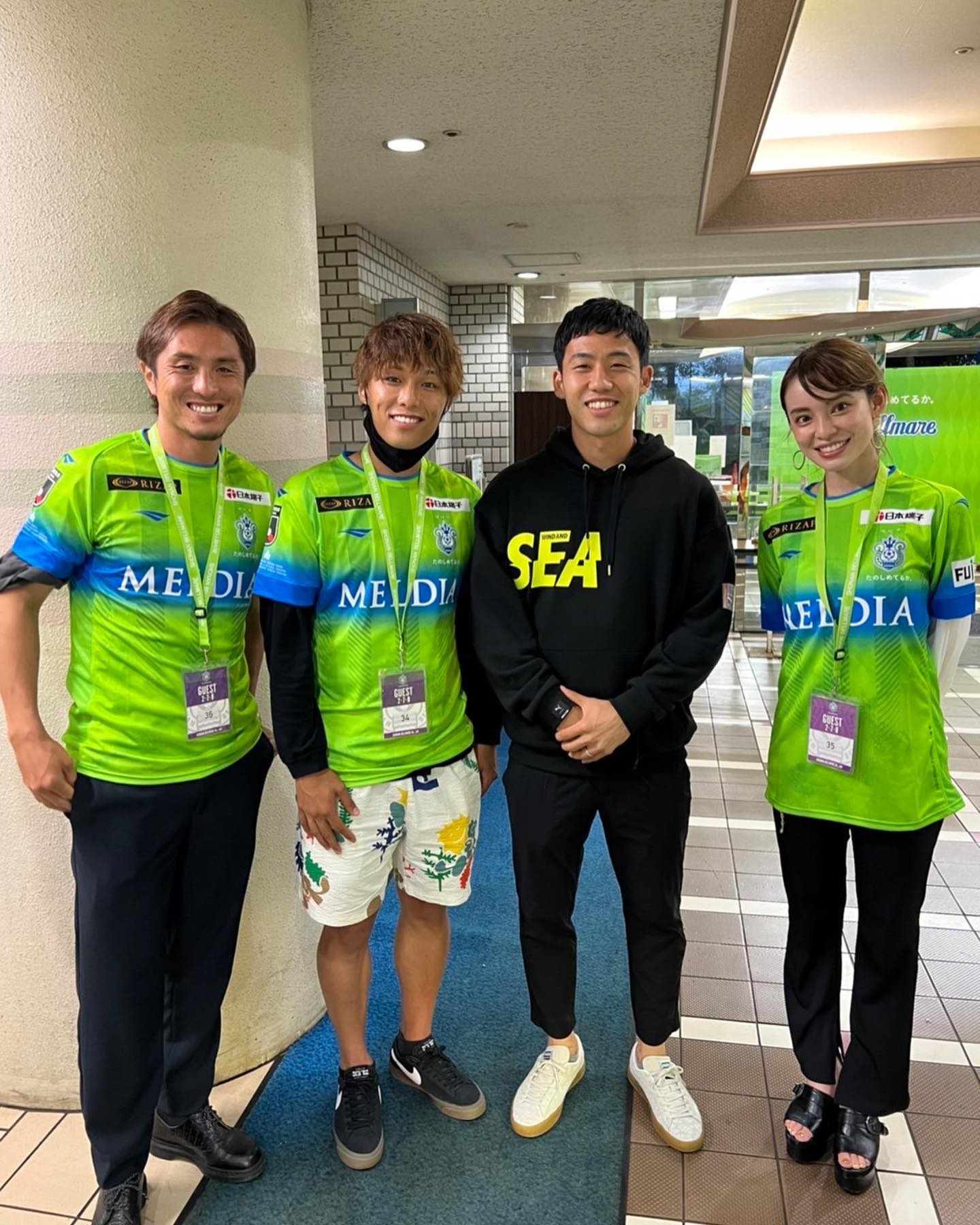 ⚽️那須大亮「楽しい時間になりました😄」 日本代表遠藤航らとの写真を公開