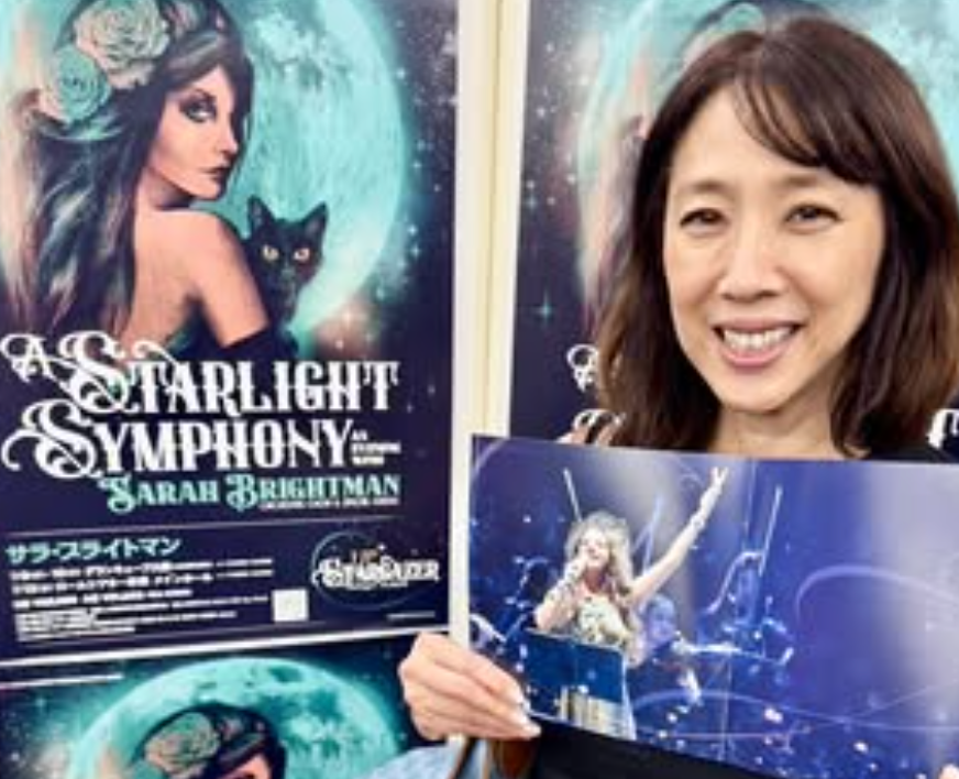 「新幹線で即移動」小谷実可子、サラ・ブライトマンの大阪公演に感動「元気100倍」