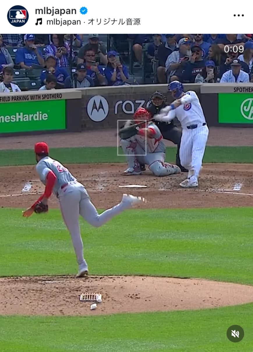 鈴木誠也「最終戦でヒットを放つ💪」 MLB Japan