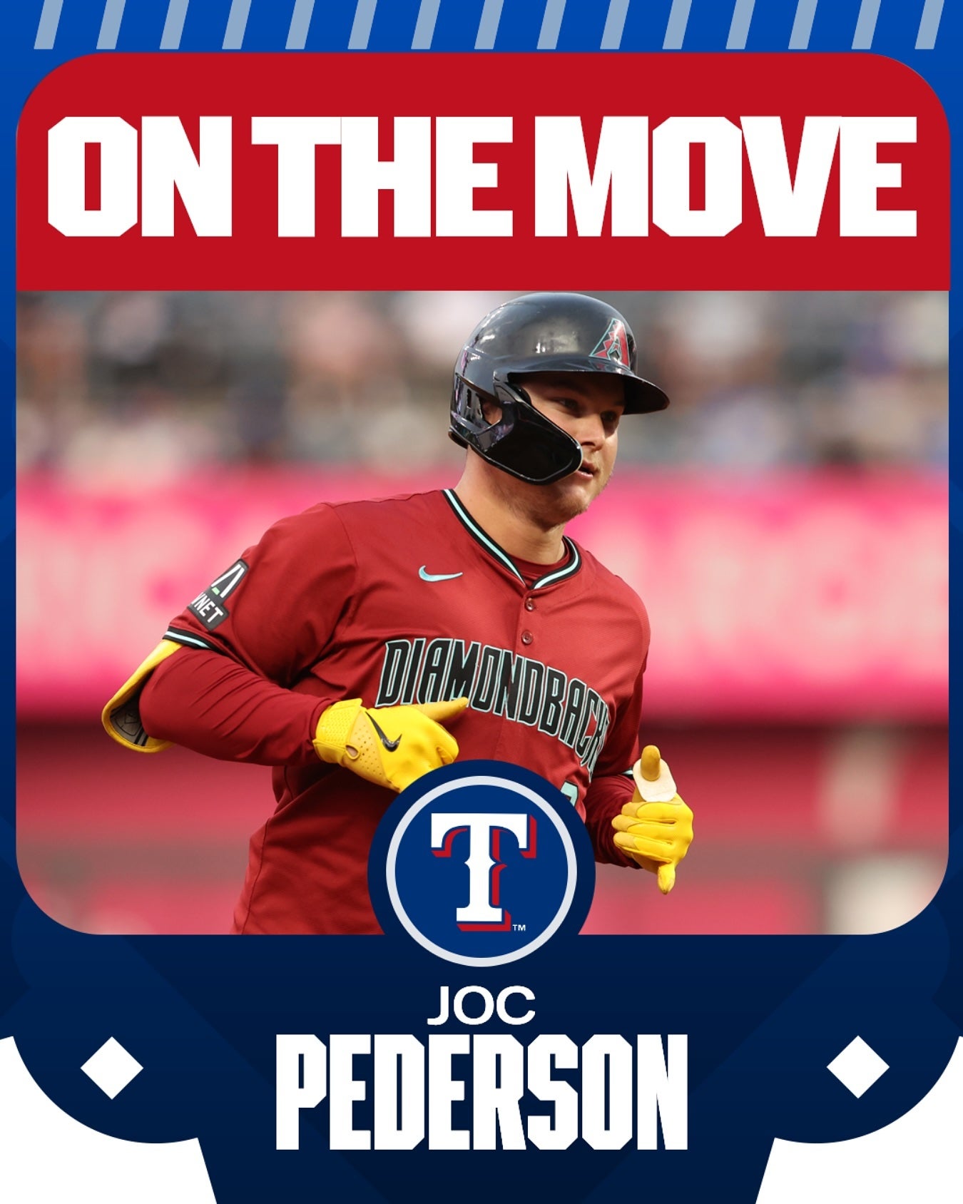 ピーダーソンがレンジャースへ移籍！