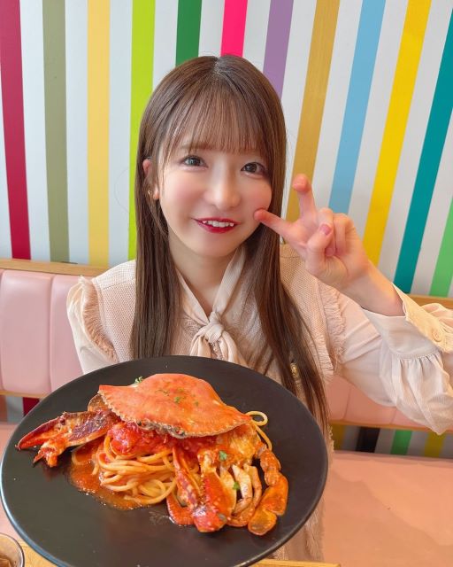 「珍しく普通の量？」大食いアイドル・もえあずが可愛すぎる