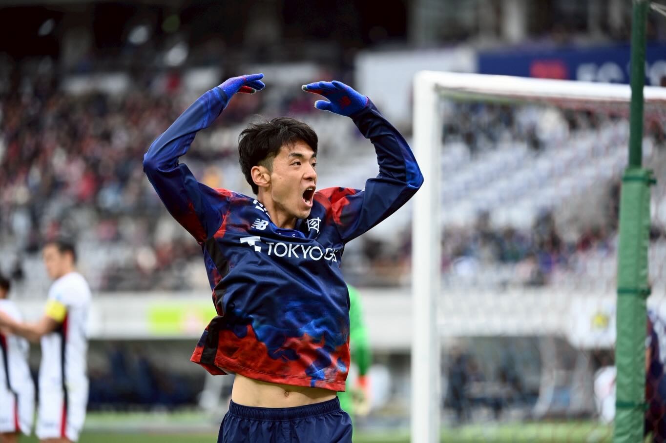 山田楓喜が闘志全開「FC東京の為に闘って…」左足に込めた決意が話題