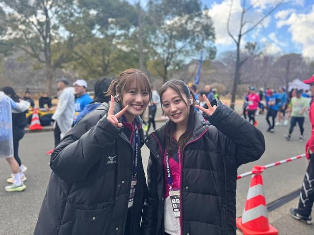 「皆さんの表情を見てグッとくるものが…」NMB48 小嶋花梨が大阪マラソンに感動！