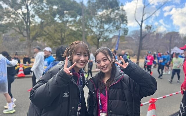 「皆さんの表情を見てグッとくるものが…」NMB48 小嶋花梨が大阪マラソンに感動！