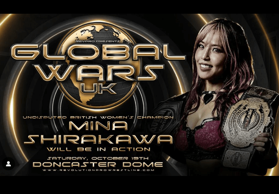 STARDOM　白川未奈、英国でタイトルマッチに挑む！