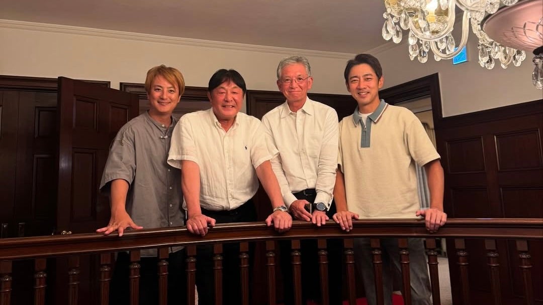 「あー笑ったw」上地雄輔、早実元バッテリー・松本達夫＆荒木大輔との豪華食事会ショットに大反響！