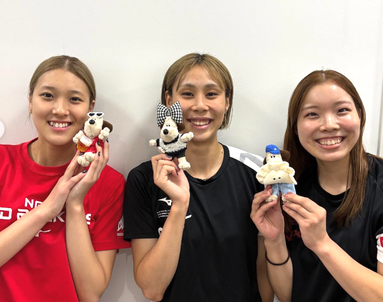 佐藤淑乃、チームメイトの韓国土産に感動「3人の名前募集中」