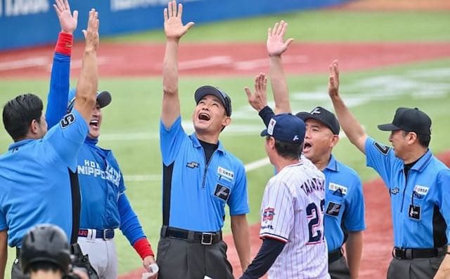 新庄が交流戦で話題になった円陣の様子を投稿「審判部にも日の光が当たると嬉しい気持ちになります」