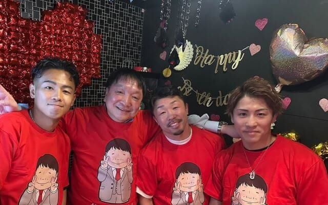 最強チーム集結！武居由樹とともに祝う大橋会長の還暦！