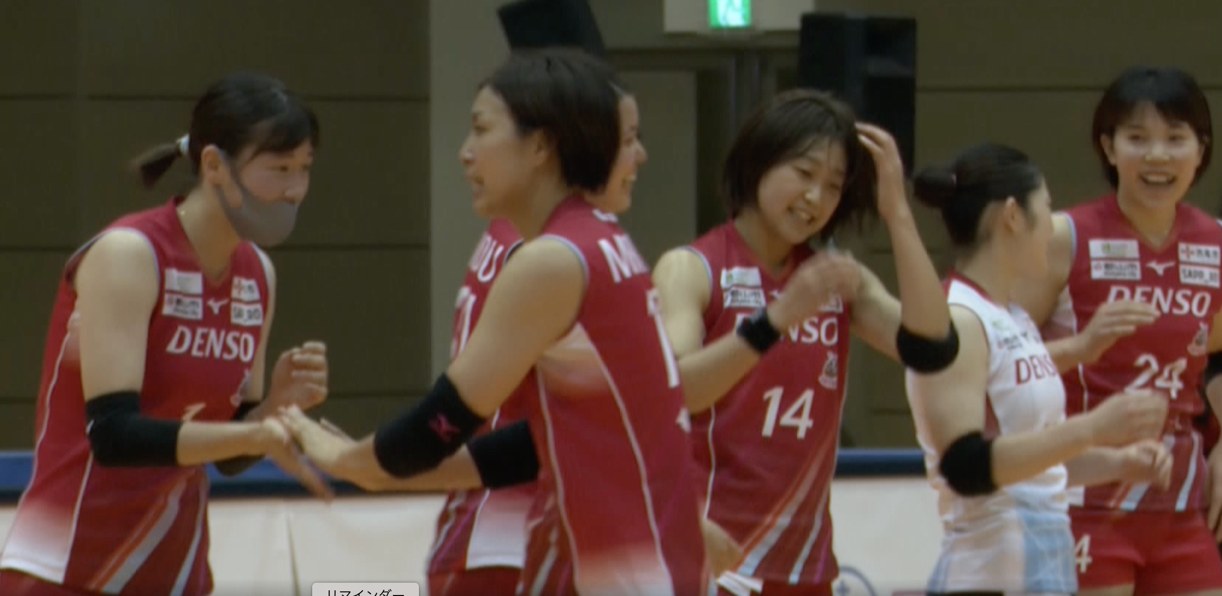 Ｖリーグ女子　デンソーエアリービーズ vs. PFUブルーキャッツ 2021/10/16【ハイライト】