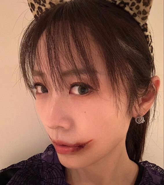 「ガチャガチャ」高島彩のハロウィンコスは即席ながらも本人満足の出来！