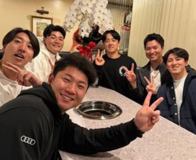 日ハム・北山亘基　99年世代集結！大勢の“男気”炸裂で同級生会大盛り上がり