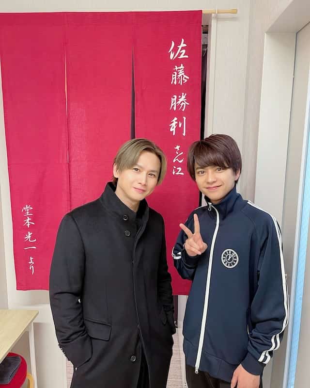 KinKi Kids・堂本光一が後輩である佐藤勝利の舞台を観劇👀✨