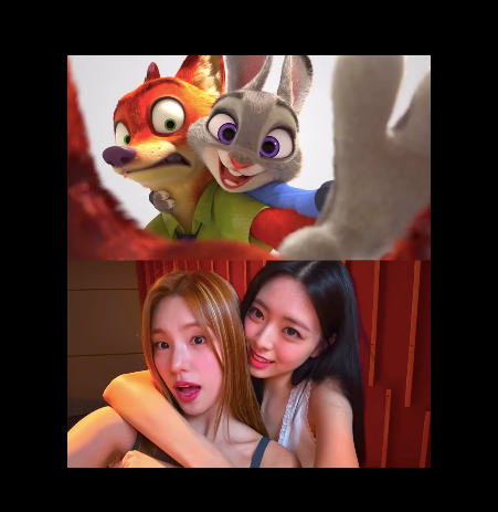ITZYイェジとユナ× ズートピア 可愛すぎる動画を公開💓