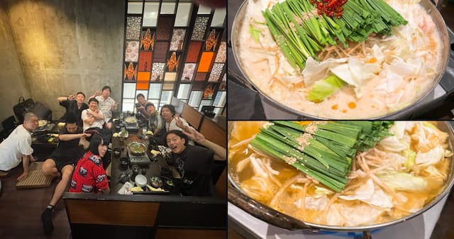 ニッポンの社長・ケツ、“もつ鍋打ち上げ”の写真を公開「醤油もあったんですがすみません！！」