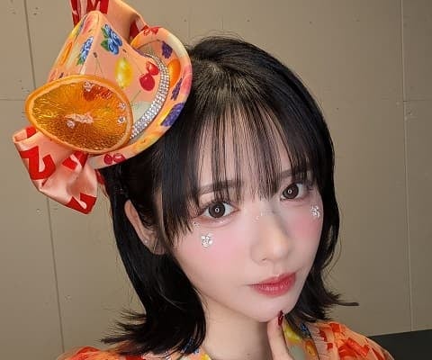 「サプライズ大成功ദ്ദി ˃ ᵕ ˂ )」FRUITS ZIPPER 鎮西寿々歌がライブ中にヘアチェンジ!?