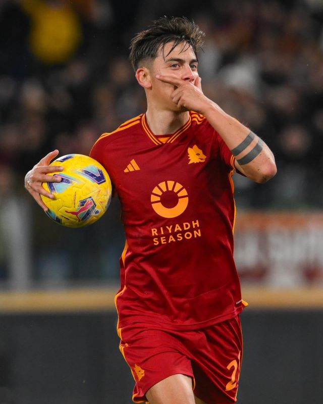 ハットトリックのディバラが心境つづる🔥「このハットトリックは、私たちを応援してくださるファンの皆様へ」