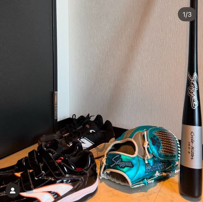 巨人・立岡宗一郎コーチ「初のコーチ道具が届きました！」初のノックバットを公開！