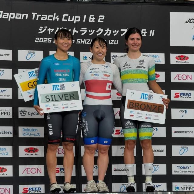 梶原悠未、ジャパントラックカップ初日エリミネーションで優勝「再会も嬉しかった」