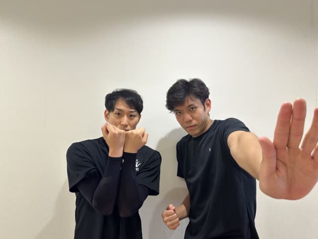 東京グレートベアーズの柳田選手と大竹選手が台湾プロリーグのため台北へ