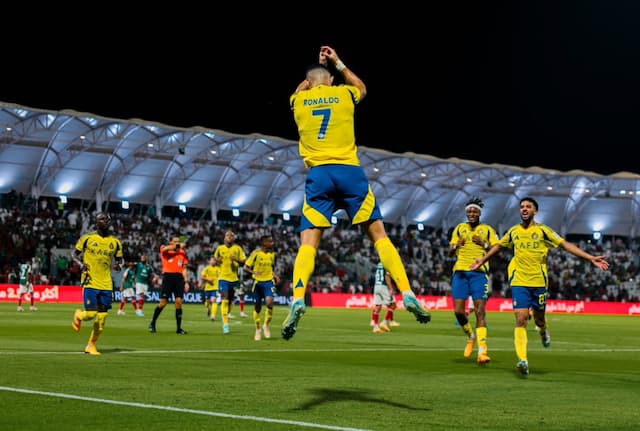 快勝のアル・ナスル 「New stadium, Same Scorer! 🐐💛」とレジェンドを賞賛！