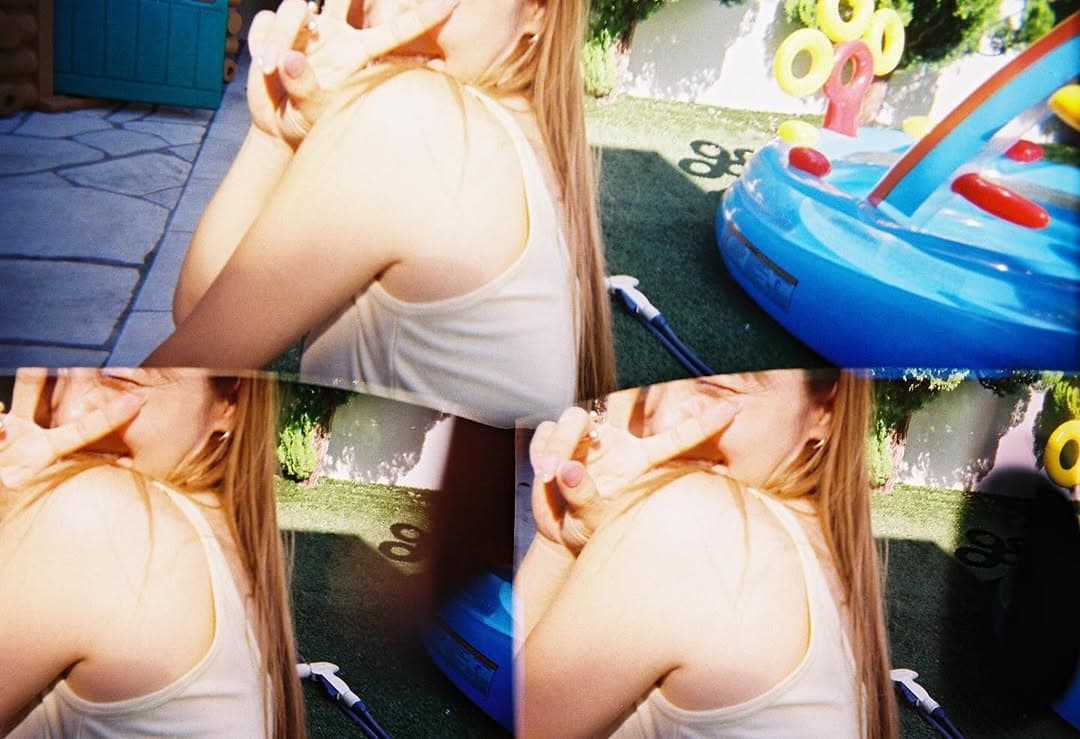 「笑顔がチラリ」Dream Ami、夏の思い出を惜しむ一枚が話題に