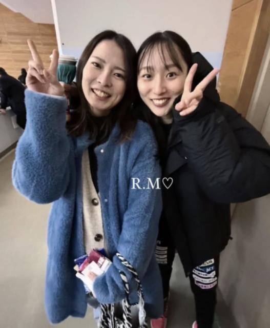 飯塚美沙希、久しぶりの再会『2週間連続でありがとう！』